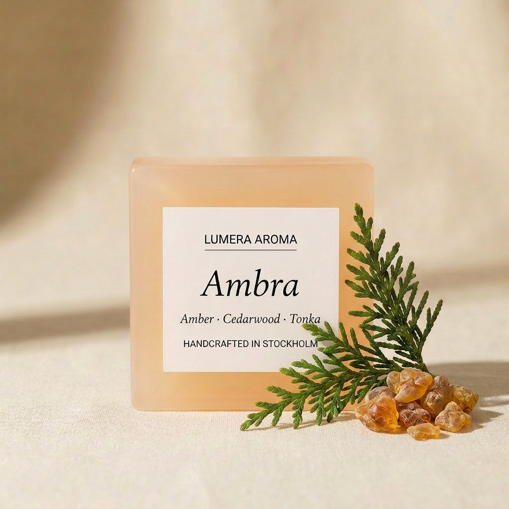 Ambra tvål från Lumera Aroma