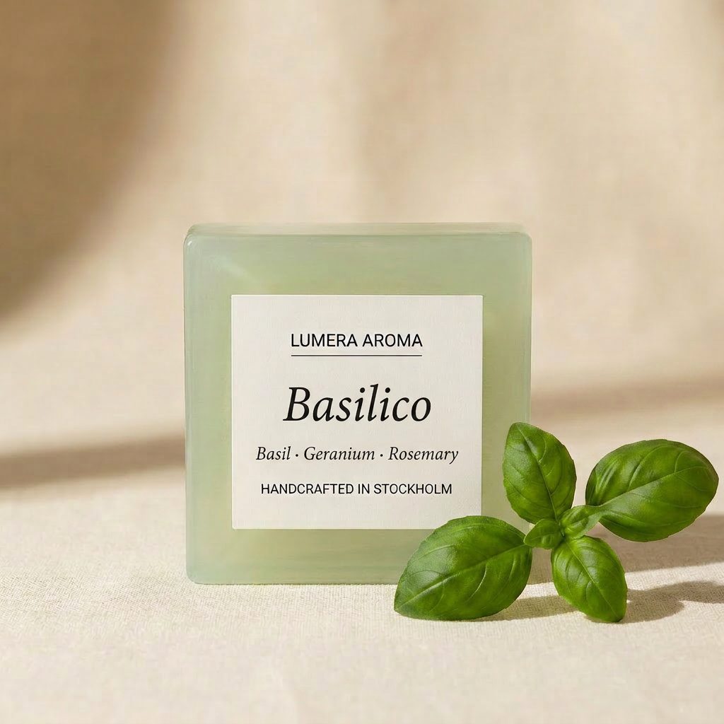 Basilico tvål från Lumera Aroma