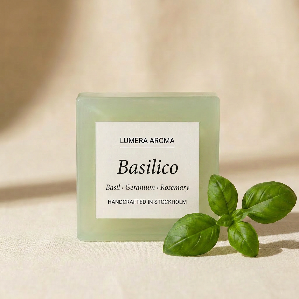 Basilico tvål från Lumera Aroma